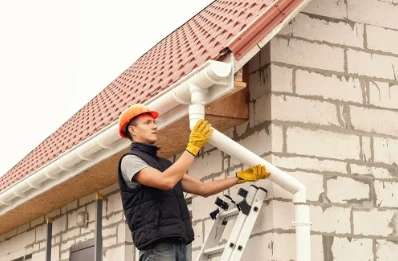 Pose et remplacement de gouttières à Cabrerolles